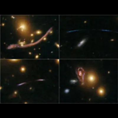 Details of the Hubble Abell 370 Image
