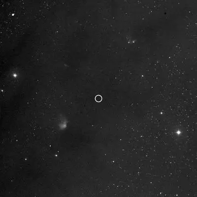 Ground-based (Digitized Sky Survey) image of TMR-1C region