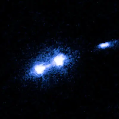 M87 Nucleus and Bright Knot - ACS - November 28, 2006
