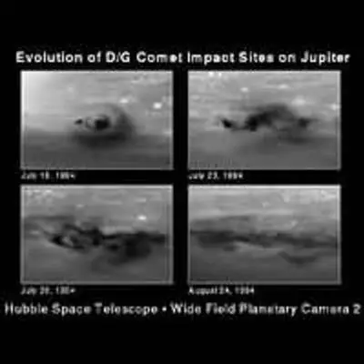 The D/G Jupiter Impact Sites from Comet P/Shoemaker-Levy 9