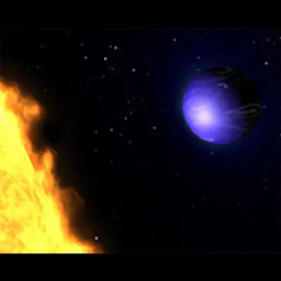 Artist's View of Extrasolar Planet HD 189733b