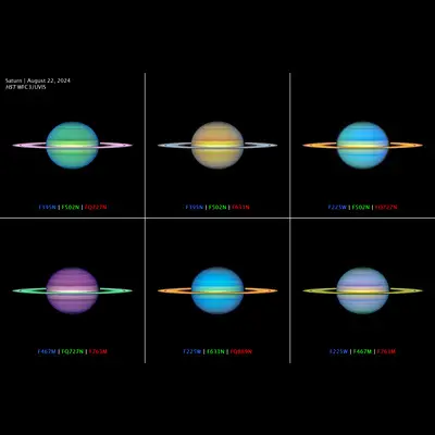 Multiwavelength OPAL Saturn