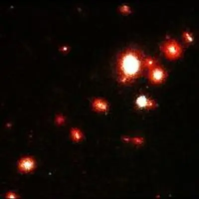 Interacting Galaxies in a Cluster