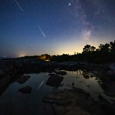 Bright Perseids from Sweden