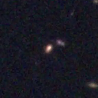 Hubble Galaxy at Redshift z = 2.8
