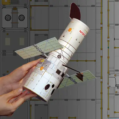 Hand Held Hubble: Paper Model