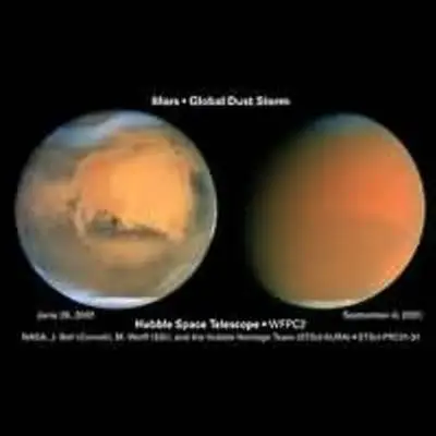 Scientists Track "Perfect Storm" on Mars