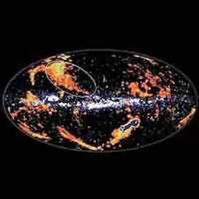 Gas Clouds as Raining Star Stuff Onto Galaxy