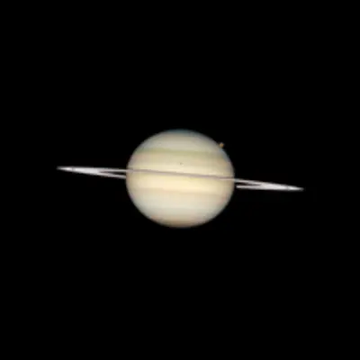 HST Image of Saturn: February 24, 2009 15:27 UT