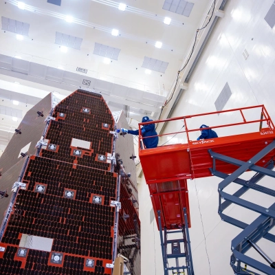 Roman Space Telescope Solar Array Cleaning