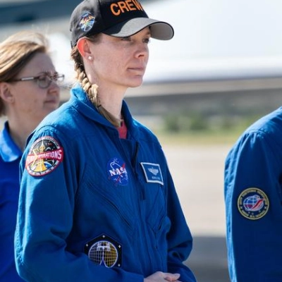 NASA's SpaceX Crew-10 Arrival at Kennedy Space Center