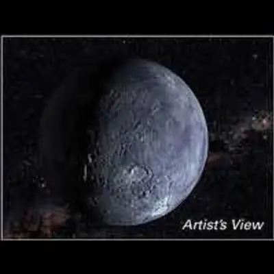 Artist's View of Kuiper Belt Object "Quaoar"