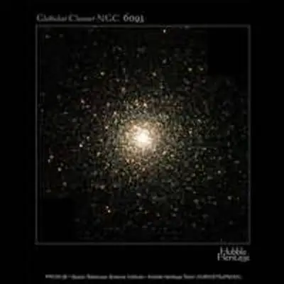 Hubble Science Image Utilized in "Touch the Universe" – NGC 6093