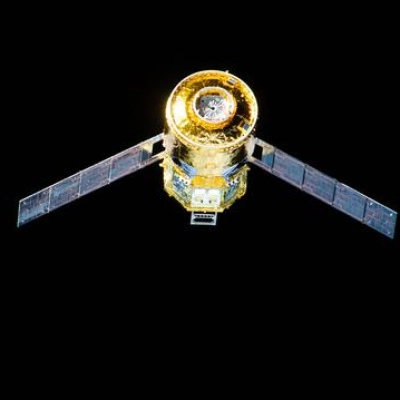 The HTV‑X1 cargo spacecraft from JAXA departs the International Space Station