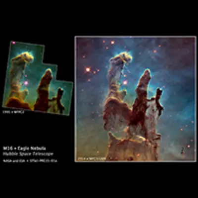 Hubble Revisits the Famous 'Pillars of Creation' to Celebrate 25th Anniversary