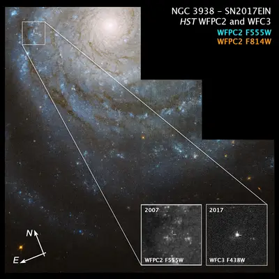 Compass Image for SN 2017ein