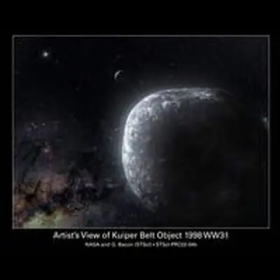 Artist's View of Kuiper Belt Object 1998 WW31