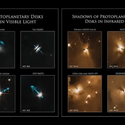 Hubble’s Album of Planet-Forming Disks