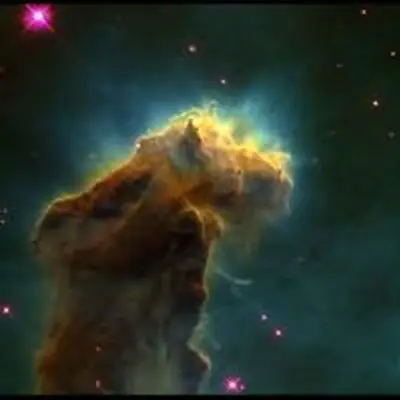 Star-Birth Clouds in M16: Stellar "Eggs" Emerge from Molecular Cloud