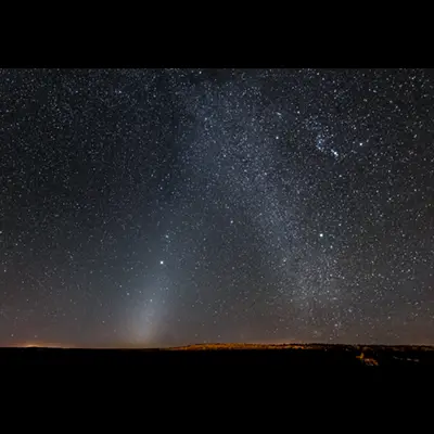 Zodiacal Light and the Milky Way