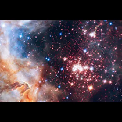 Westerlund 2: Detail 1