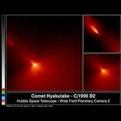 Inner Region Near Heart of Comet Hyakutake