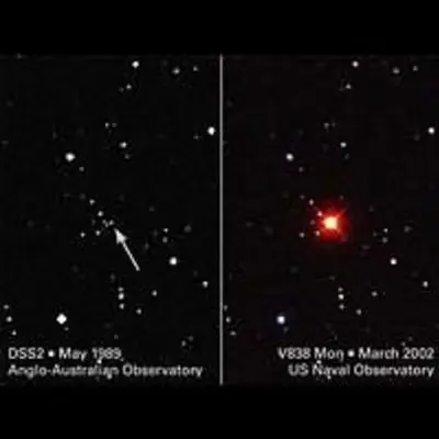 V838 Mon Before and During Outburst