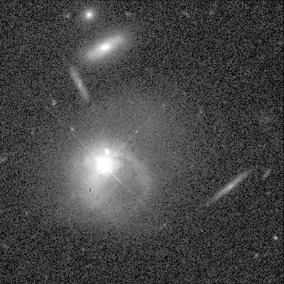 A Merger Between Quasar and Galaxy