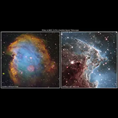 Location of the Hubble IR Detail in NGC 2174