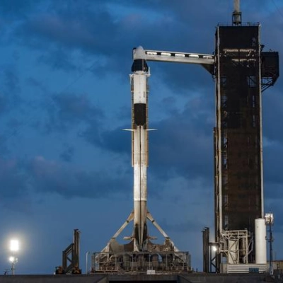 NASA's SpaceX CRS-32 Vertical at LC-39A