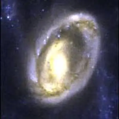 Cartwheel Galaxy Image Close-up