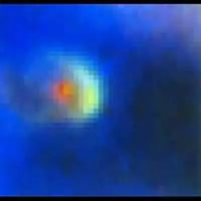 Close-up of Three Protoplanetary Disks in the Orion Nebula