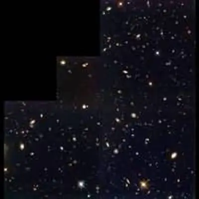 Spiral, Elliptical and Colliding Galaxies in the Hubble Deep Field South Image