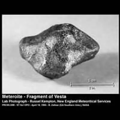 A Piece of the Asteroid Vesta