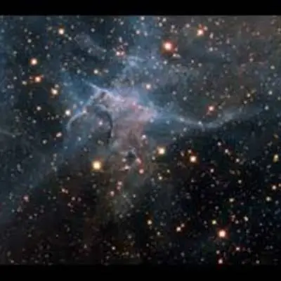 Hubble's Wide View of 'Mystic Mountain' in Infrared