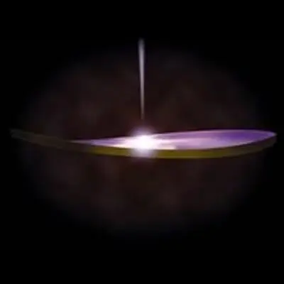 Warped Disk Around a Bright Black Hole