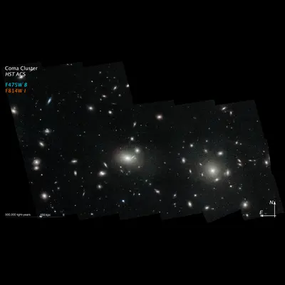 Compass Image for Coma Cluster