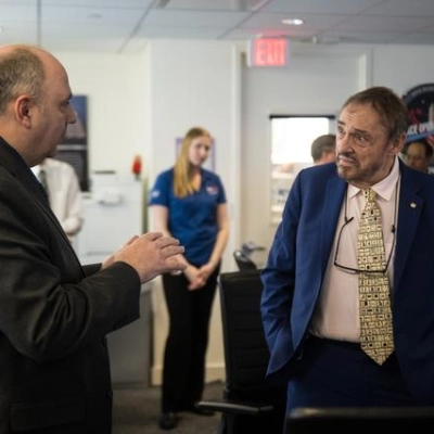 John Rhys-Davies at NASA Headquarters