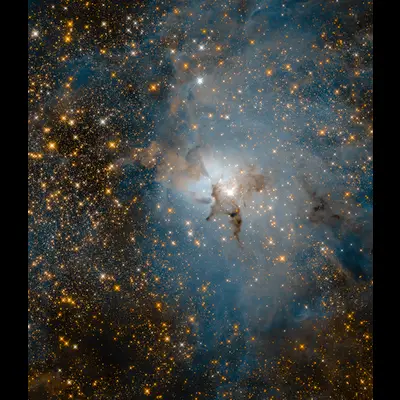 Lagoon Nebula (Infrared-light View)