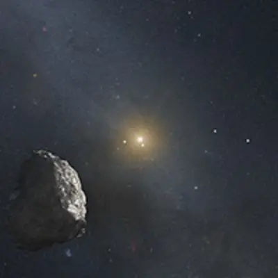 Artist's Impression of a Kuiper Belt Object