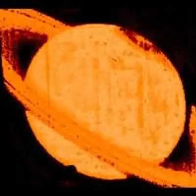 Discovery of a Dark Auroral Oval on Saturn