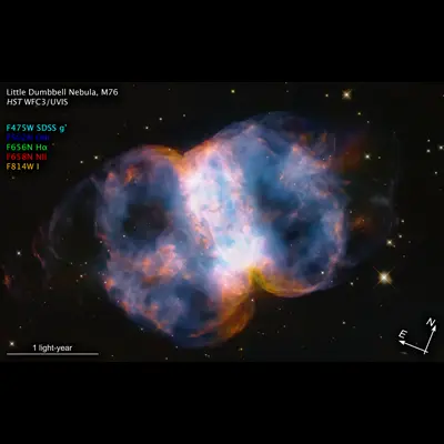 Little Dumbbell Nebula (WFC3 Compass Image)