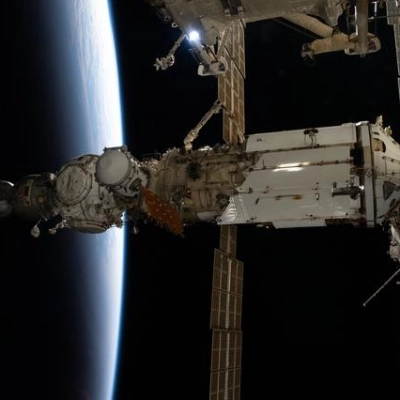 The International Space Station’s Roscosmos segment shows