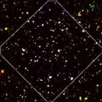 HUDF: If Human Eyes Could See in the Way that Spitzer Can See