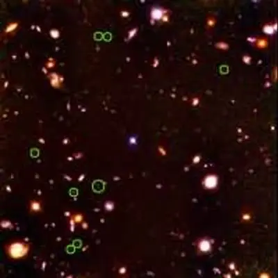 NICMOS Image of High-z Galaxy Candidates