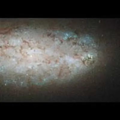 Star-Birth Party Almost Over in NGC 2976