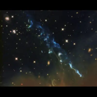 NASA's Hubble Views a Cosmic Skyrocket