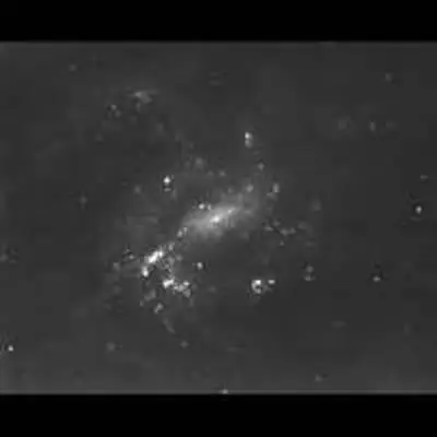 Ground-based Image of Seyfert Galaxy NGC 4395