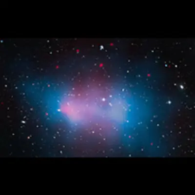 Galaxy Cluster 'El Gordo' with Mass Map and X-ray