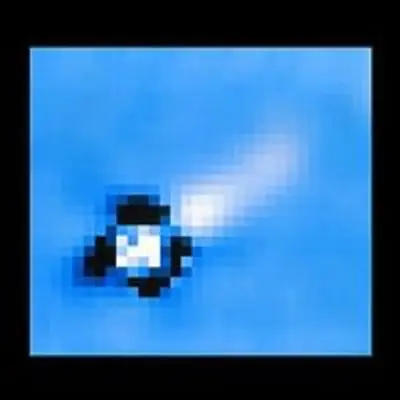 Radio Galaxy PKS 0521-36 - Ground-based View